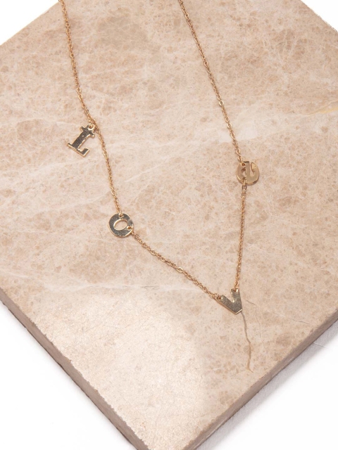 

Lilly & sparkle Gold-Plated Necklace