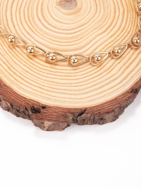 

Lilly & sparkle Gold-Toned Gold-Plated Necklace