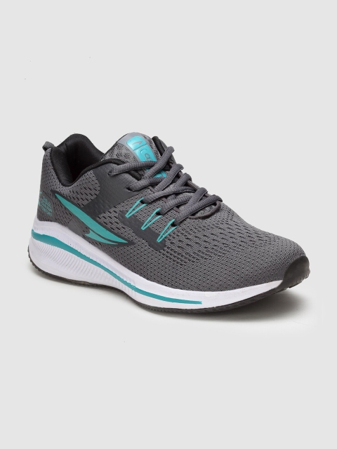 

ASIAN Men Grey Mesh Running Non-Marking Shoes