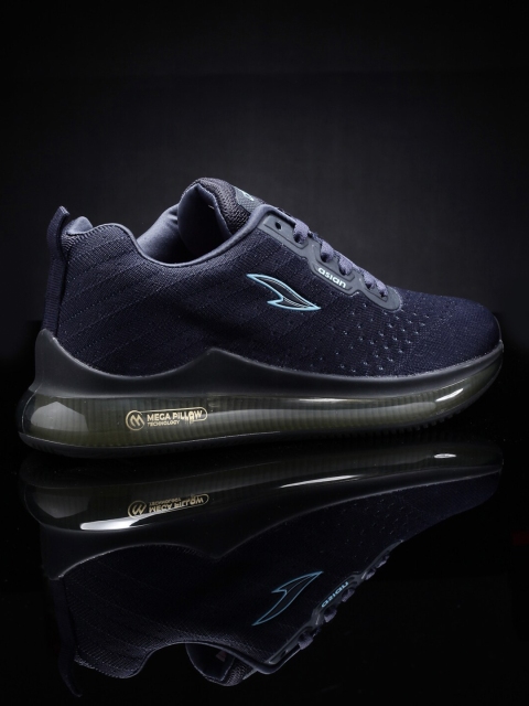 

ASIAN Men Navy Blue Mesh Running Non-Marking Shoes