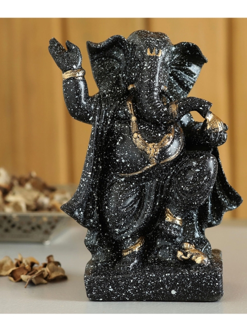 

Ferns N Petals Grey Marble Finish Ganpati Idol