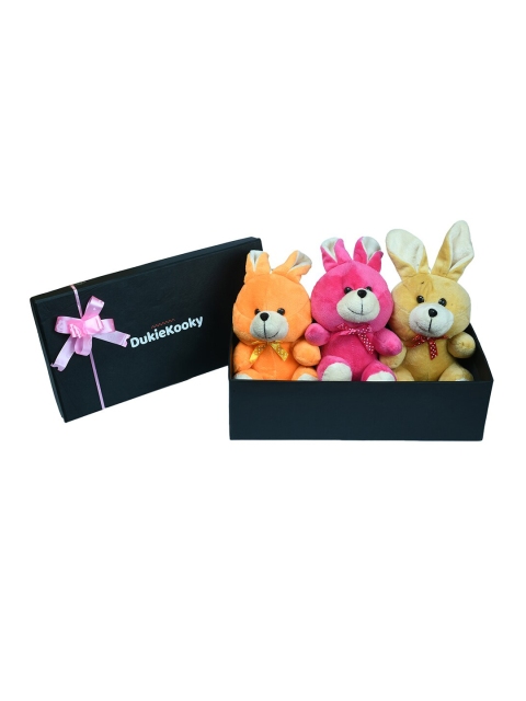 

DukieKooky Kids Pack of 3 Bunny Gift Pack, Multi