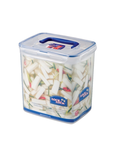 

Lock & Lock Transparent Plastic Airtight Food Storage Container With Leakproof Lid