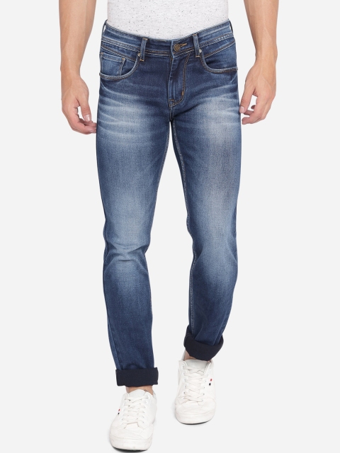 

Greenfibre Men Blue Slim Fit Heavy Fade Jeans