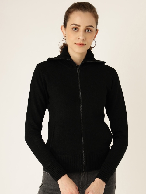 

Madame Women Black Cardigan