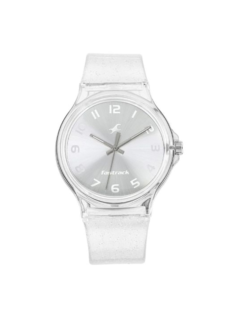 

Fastrack Women Silver-Toned Analogue Watch 68018PP03
