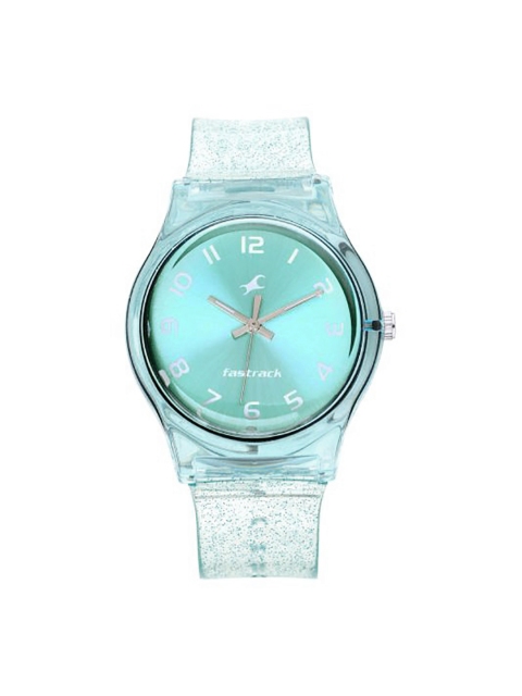 

Fastrack Women Turquoise Blue Analogue Watch 68017PP01
