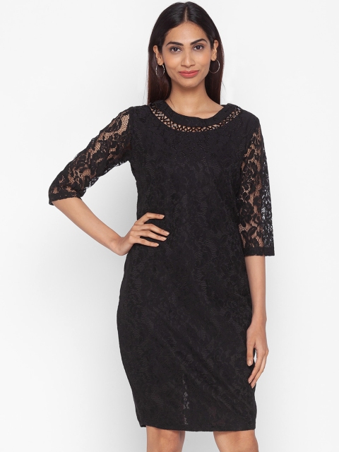 

ZOLA Black Sheath Dress