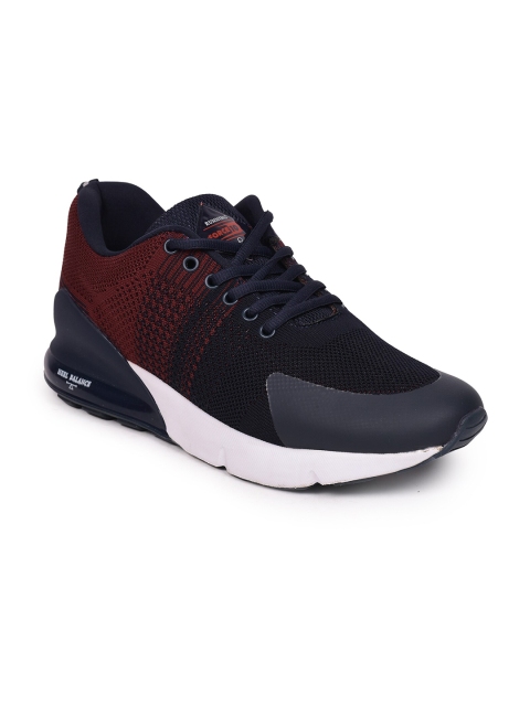 

Liberty Men Navy Blue Mesh Running Non-Marking Shoes