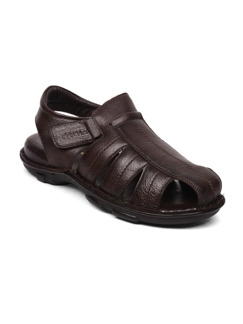 

Liberty Men Brown Shoe-Style Sandals