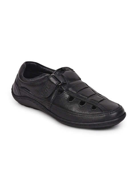 

Liberty Men Black Shoe-Style Sandals