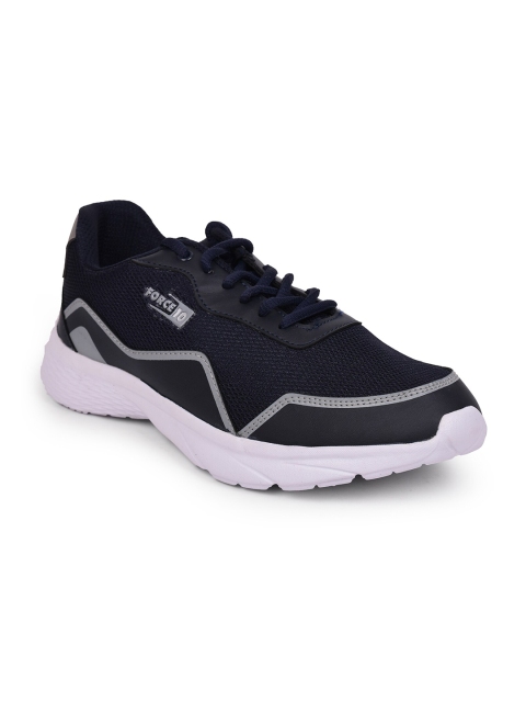 

Liberty Men Navy Blue Mesh Running Non-Marking Shoes