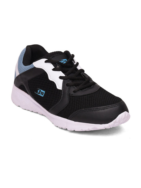 

Liberty Men Black Mesh Running Non-Marking Shoes