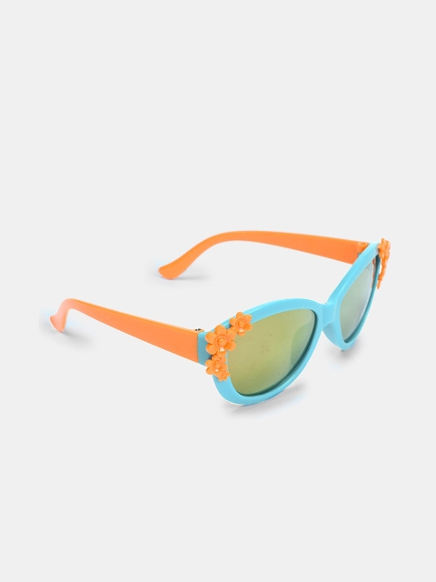 

DukieKooky Girls Brown Lens & Blue Cateye Sunglasses 900365