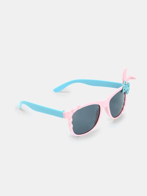 

DukieKooky Girls Black Lens & Pink Wayfarer Sunglasses - 900321-Black