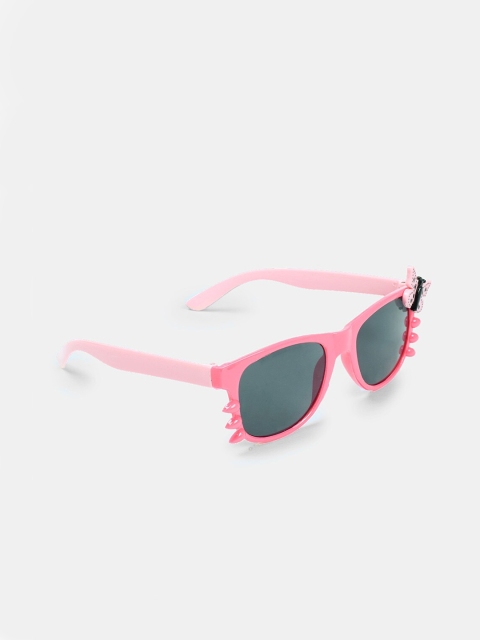 

DukieKooky Girls Black & Pink UV Protected Wayfarer Sunglasses 900334