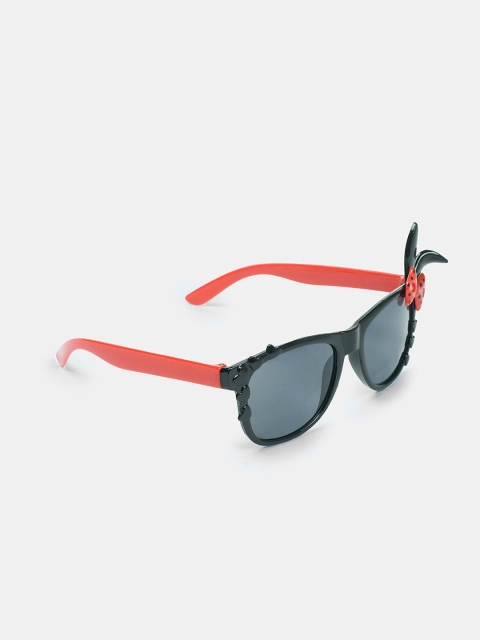 

DukieKooky Girls Black Lens & Black Wayfarer Sunglasses with UV Protected Lens