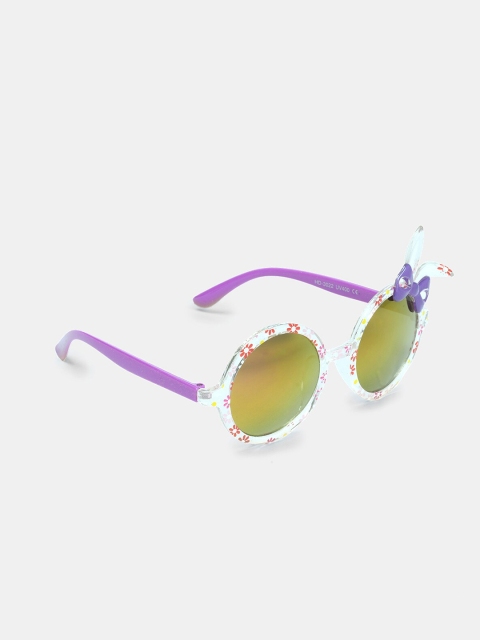 

DukieKooky Girls Yellow Lens & Purple Sunglasses with UV Protected Lens