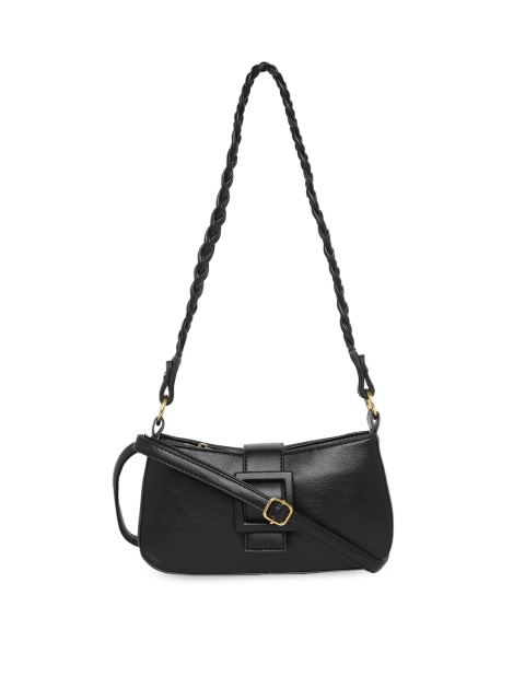 

20Dresses Black Structured Sling Bag