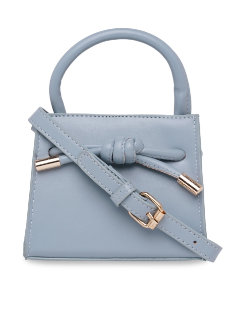 

20Dresses Blue & Rose Gold Structured Handheld Bag