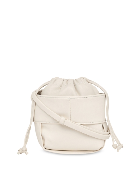 

20Dresses Woman Off White Shopper Fring Handheld Bag