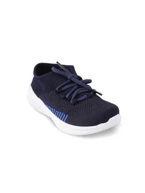 

Jazzy Juniors Boys Navy Blue Woven Design Sneakers
