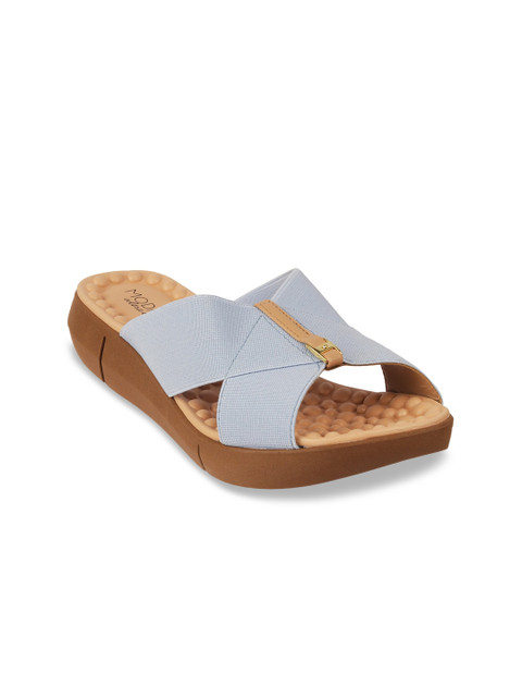 

MODARE Women Blue Open Toe Flats