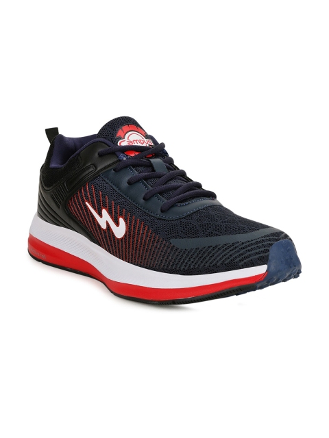 

Campus Men Navy Blue Mesh Running Non-Marking Shoes