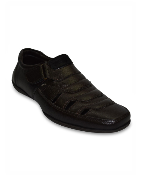 

Ajanta Men Brown Solid Shoe-Style Sandals