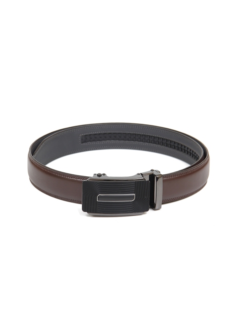 

Calvadoss Men Brown PU Formal Belt