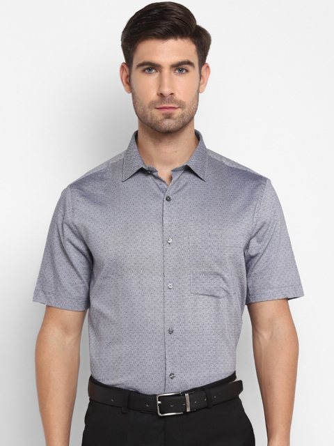 

Turtle Men Black Opaque Formal Shirt