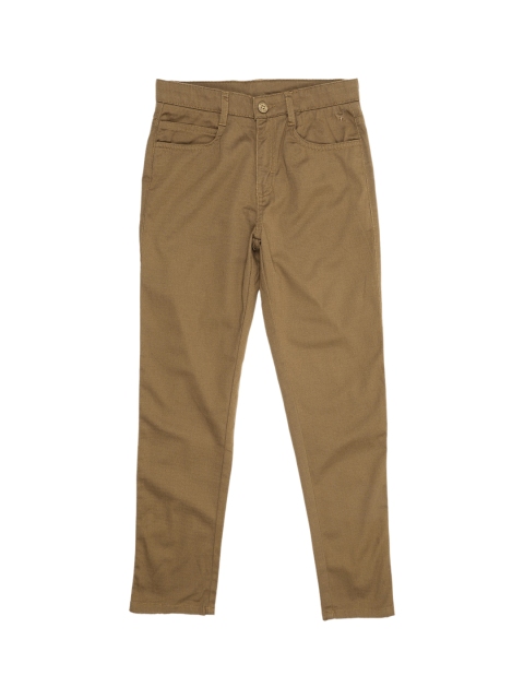 

Allen Solly Junior Boys Khaki Trousers