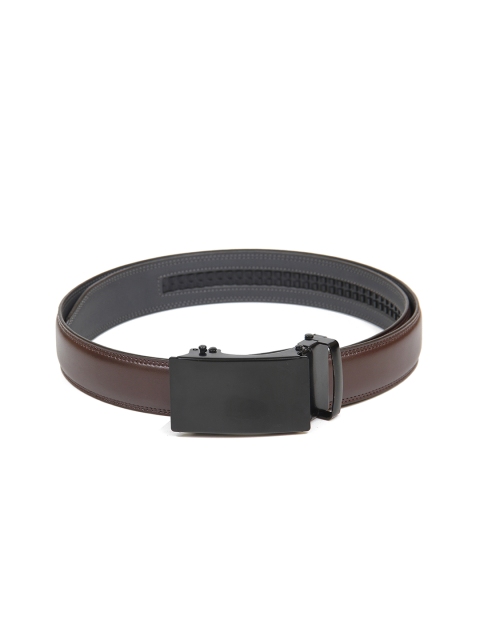 

Calvadoss Men Brown Textured PU Formal Belt
