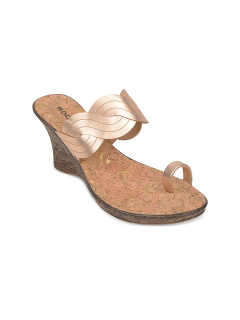 

Rocia Silver-Toned Wedge Sandals