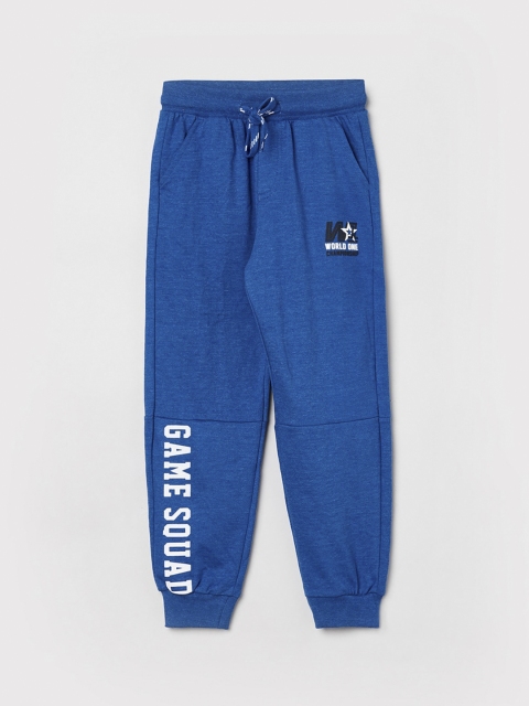 

max Boys Blue Joggers Trousers