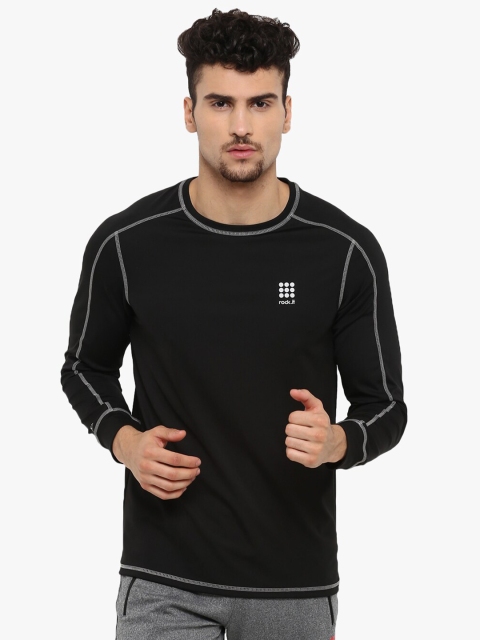 

rock it Men Black T-shirt