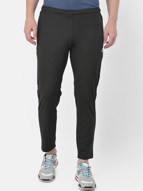 

Lotto Men Black Solid Slim-Fit Rapid-Dry Track Pants