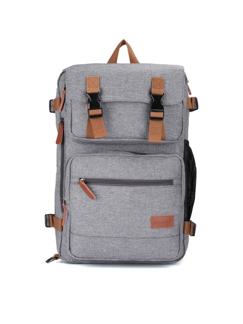 

CoolBELL Unisex Grey Solid 15.6 Inch Laptop Bag, Black