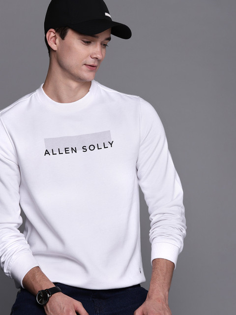 

Allen Solly Sport Men White Brand Logo Print Sweatshirt