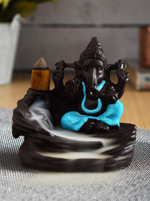 

Archies Brown & Blue Ganesha Idol Smoke Fountain with Incense Cones