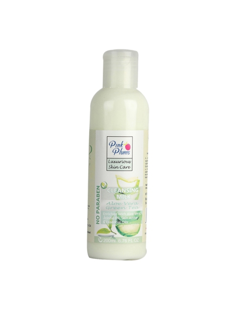 

Pink Plums Aloevera Cleansing Milk 200ml, Multi
