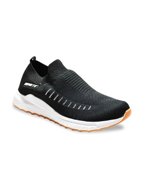 

IMPAKTO Men Black Running Sports Shoes