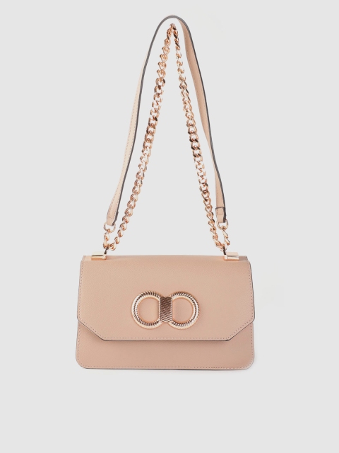 

ALDO Dusty Pink Structured Shoulder Bag