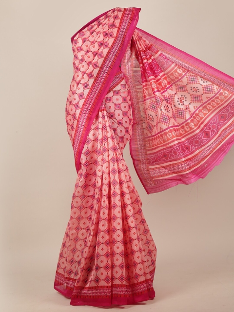 

Pothys Pink & Red Saree