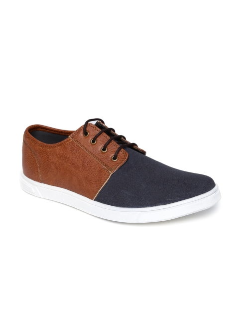 

Knotty Derby Men Brown Colourblock Derbys