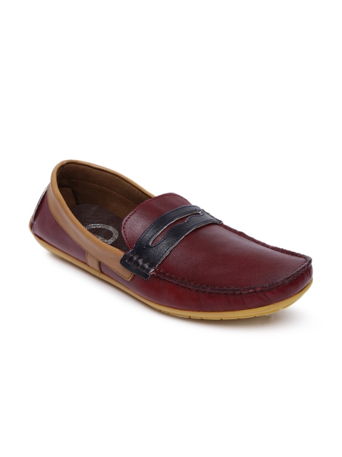 

Knotty Derby Men Maroon Tom Driving Shoes