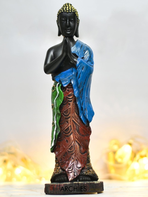 

Archies Blue & Red Buddha Idol Showpiece
