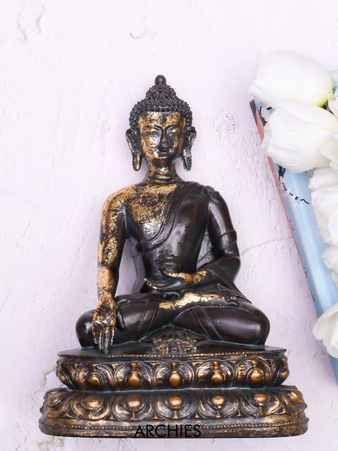 

Archies Bronze-Toned Buddha Idol Showpiece