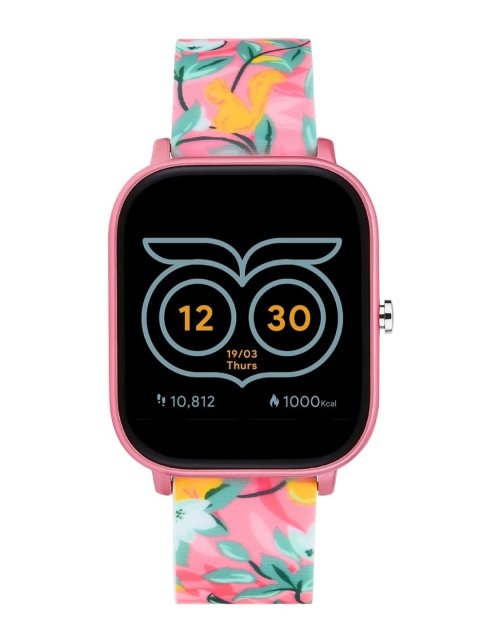 

Chumbak Women Pink Printed Sunshine State Smartwatch 8907605107856