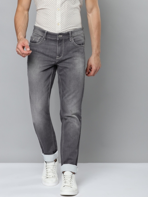 

Indian Terrain Men Grey Brooklyn Slim Fit Light Fade Stretchable Jeans